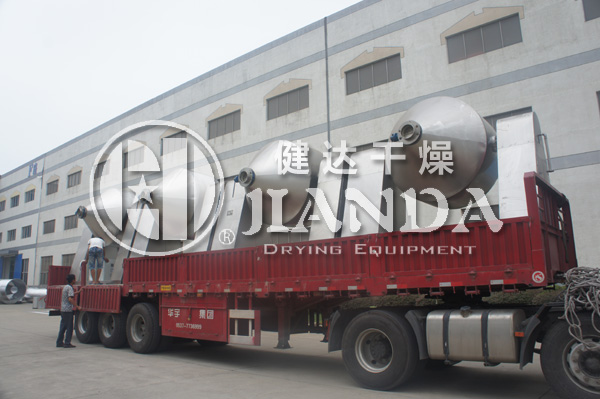 雙錐真空干燥機發貨2